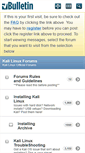Mobile Screenshot of forums.kali.org