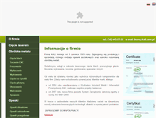 Tablet Screenshot of kali.com.pl